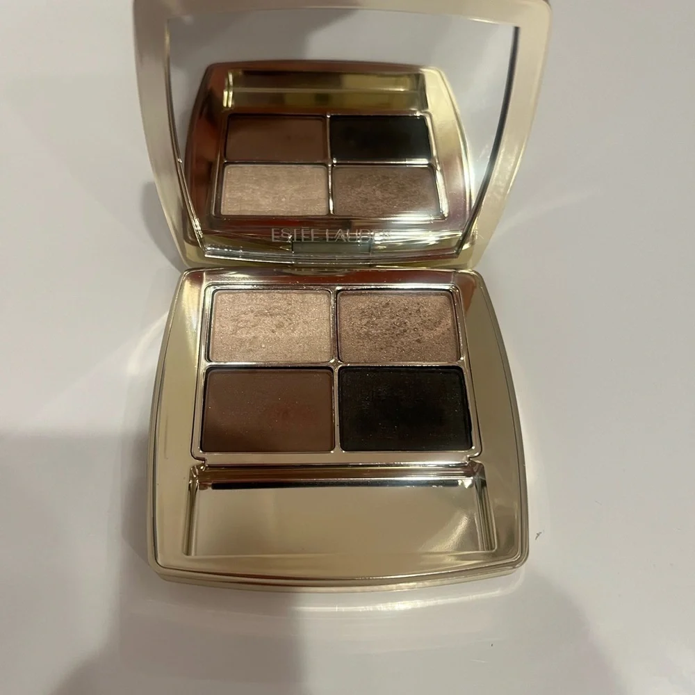 Estee Lauder Neutral Brown & Gold Eyeshadow Quad